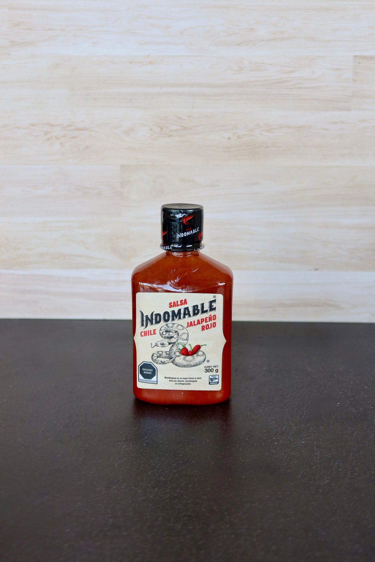 Salsa Indomable Jalapeño Rojo