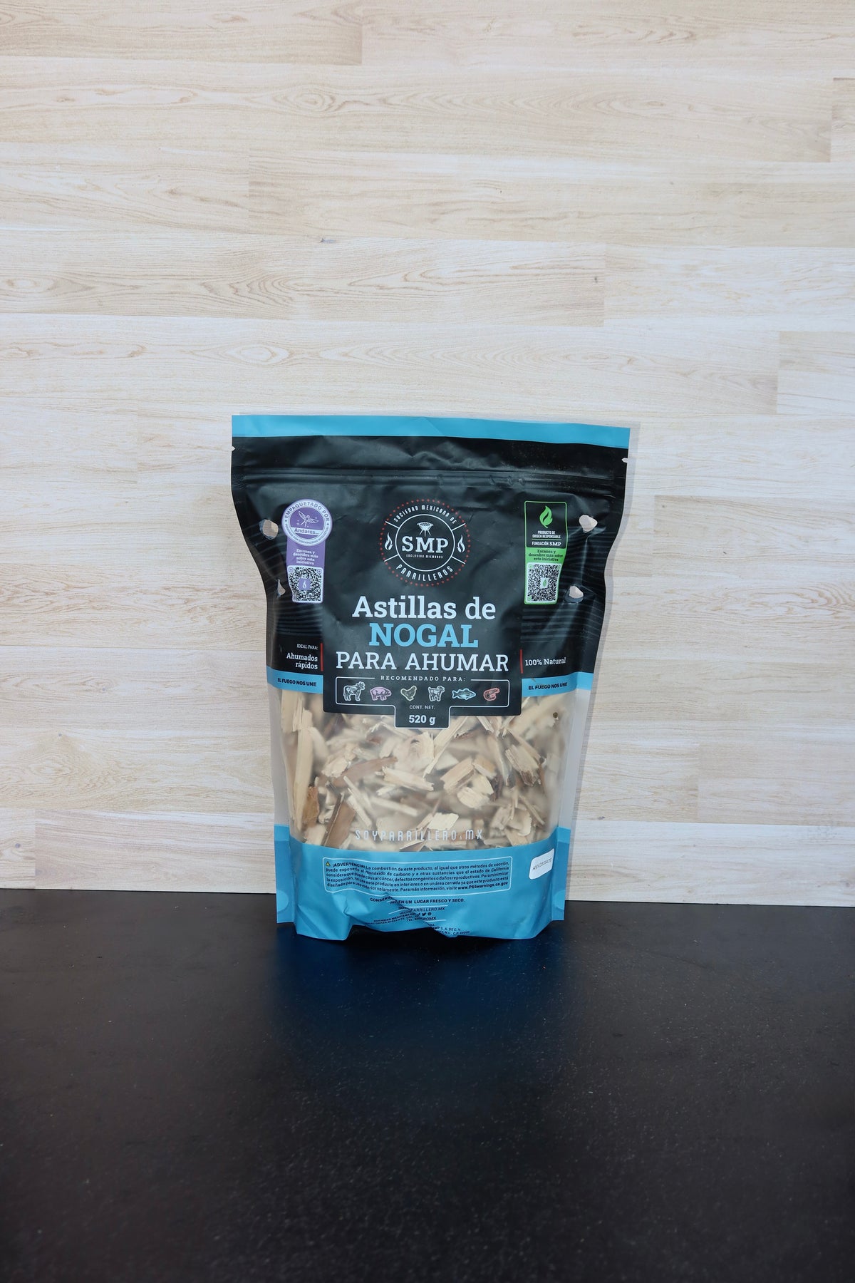 Astillas de Nogal 520g SMP